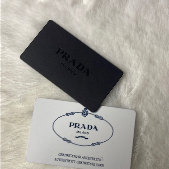 Prada -Tessuto Pecono- Dark Gray Nylon Tote Bag - Picture 11 of 16